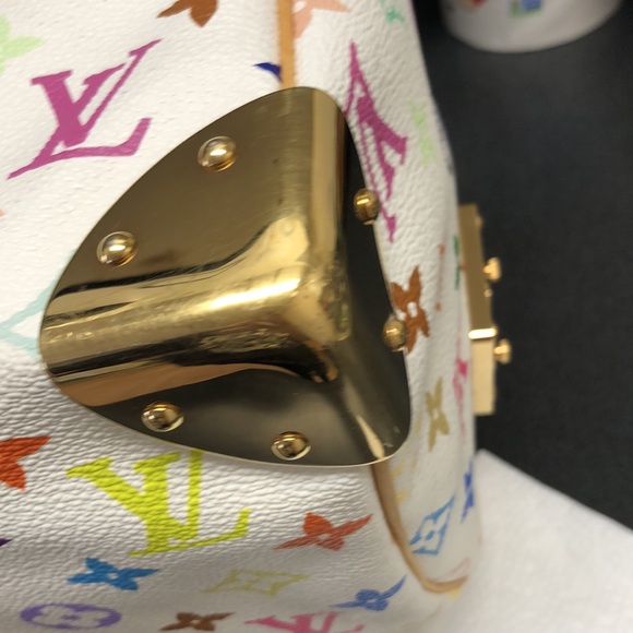🌸🌸 GORGEOUS 🌸🌸Louis Vuitton Murakami multi color Speedy 30 - Picture 12 of 16